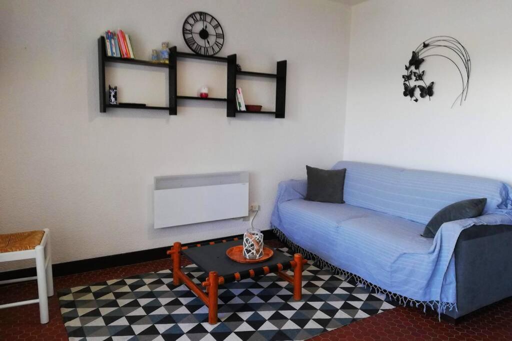 Appartement Soleil Levant - Acces Direct Plage - Terrasse - Une Chambre - Proche Commerces Le Barcarès Kültér fotó